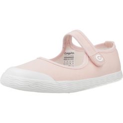 Sandały CONGUITOS CANVAS MARY JANE Rose. Czerwone sandały CONGUITOS, bez wzorów, z tkaniny, sportowe, bez obcasa, bez zapięcia. Za 134.99 zł.
