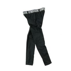Second life - Legginsy damskie do jogi Gymshark - Jak nowy. Czarne legginsy Gymshark, l, bez wzorów, z materiału, do biegania. Za 106.46 zł.