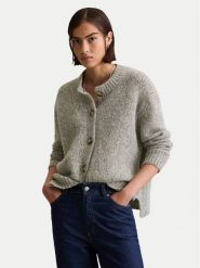 Marc O'Polo Kardigan 5000006923 Szary Relaxed Fit. Szare kardigany Marc O'Polo, s, bez wzorów, z wełny. Za 839.99 zł.