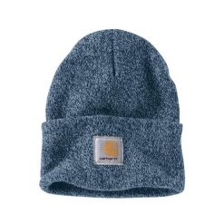 Czapka zimowa Carhartt Acrylic Watch Hat. Niebieskie czapki Carhartt, bez wzorów. Za 79.00 zł.