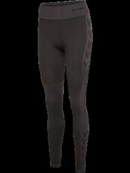 Hummel Legginsy hmlCLEA SEAMLESS MID WAIST TIGHTS – bezszwowe, oddychające. Szare legginsy Hummel, s, bez wzorów, z elastanu. Za 198.00 zł.