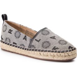 Espadryle KARL LAGERFELD - KL80105 Light Grey Waeave W/Black. Szare espadryle KARL LAGERFELD, bez wzorów, z materiału, bez obcasa, na płaskiej podeszwie, bez zapięcia. W wyprzedaży za 359.00 zł.