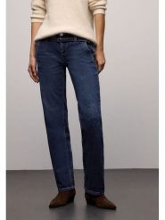 Street One Dżinsy - Regular fit - w kolorze granatowym rozmiar: W28/L32. Niebieskie jeansy Street One, l, z aplikacjami. Za 195.77 zł.