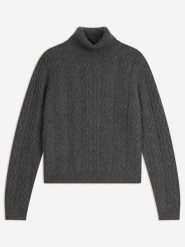 Perfect Cashmere Kaszmirowy golf "Poso" w kolorze antracytowym rozmiar: L. Czarne golfy Perfect Cashmere, l, bez wzorów, z kaszmiru, bez ramiączek. Za 1,087.99 zł.