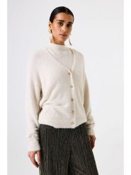 Garcia Kardigan w kolorze kremowym rozmiar: XS. Brązowe kardigany Garcia, xs, bez wzorów. Za 113.99 zł.