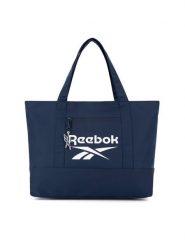 Reebok Torba RBK-038-CCC-05 Granatowy. Niebieskie torebki klasyczne Reebok, bez wzorów, z materiału, bez dodatków. Za 119.99 zł.