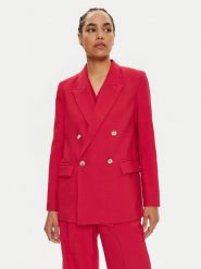 ViCOLO Marynarka TB0223 Czerwony Regular Fit. Czerwone marynarki i żakiety ViCOLO, l, bez wzorów, z wiskozy. Za 339.99 zł.
