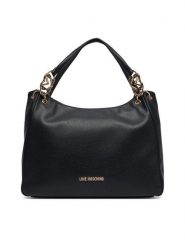 LOVE MOSCHINO Torebka JC4014PP1PLB0000 Czarny. Czarne shopper Love Moschino, bez wzorów, ze skóry, bez dodatków. Za 1,009.00 zł.