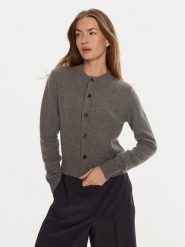 AMI Paris Kardigan FKC157005 Szary Regular Fit. Szare kardigany AMI PARIS, s, bez wzorów, z kaszmiru. Za 1,319.00 zł.