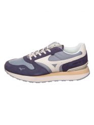 Mizuno Skórzane sneakersy "S.L." w kolorze granatowym rozmiar: 43. Niebieskie trampki Mizuno, bez wzorów, bez zapięcia. Za 136.13 zł.