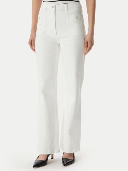 Morgan Jeansy 261-PIJITO1 Biały Bootcut Fit. Białe jeansy Morgan, bez wzorów. Za 238.99 zł.