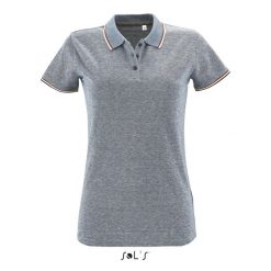 Damska koszulka polo Sol's Paname. Niebieskie koszulki polo SOL'S, s, bez wzorów, bez kołnierzyka, bez ramiączek. W wyprzedaży za 124.00 zł.