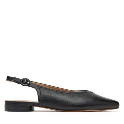 Baleriny Lasocki. Czarne baleriny Lasocki, bez wzorów, bez obcasa. Za 179.99 zł.