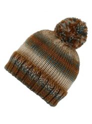 Regatta Czapka "Frosty Hat VI" w kolorze niebiesko-brązowo-kremowym rozmiar: onesize. Brązowe czapki Regatta, bez wzorów, ze splotem. Za 74.81 zł.