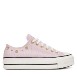Trampki Converse. Czerwone trampki Converse, bez wzorów, bez zapięcia. Za 419.99 zł.