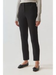 TATUUM Spodnie chino w kolorze czarnym rozmiar: 36. Czarne spodnie materiałowe Tatuum, bez wzorów, z podwyższonym stanem. Za 209.33 zł.