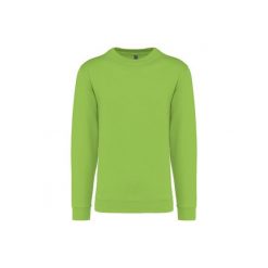 Bluza z okrągłym dekoltem Kariban. Zielone bluzy KARIBAN, xl, bez wzorów, z bawełny, bez kaptura. Za 128.50 zł.