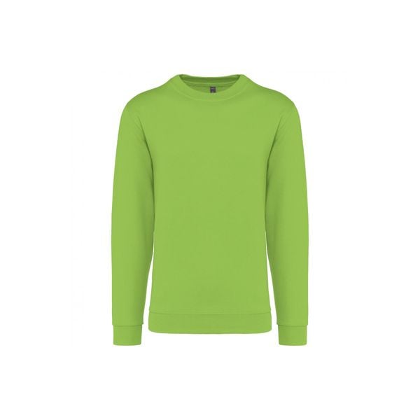 Bluza z okrągłym dekoltem Kariban. Zielone bluzy KARIBAN, xl, bez wzorów, z bawełny, bez kaptura. Za 123.50 zł.