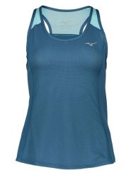 Mizuno Top funkcyjny "DryAeroFlow" w kolorze niebieskim rozmiar: S. Niebieskie koszulki sportowe Mizuno, bez wzorów, bez ramiączek. Za 79.21 zł.