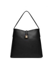 KARL LAGERFELD Torebka B1W30096 Czarny. Czarne torebki klasyczne KARL LAGERFELD, bez wzorów, ze skóry, bez dodatków. Za 1,299.00 zł.