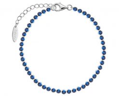 Bransoletka srebrna z cyrkoniami. Szare bransoletki Apart, z cyrkonią, srebrne. Za 379.00 zł.