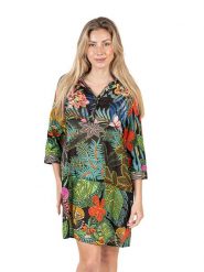 Isla Bonita by SIGRIS Sukienka ze wzorem rozmiar: M. Sukienki Isla Bonita by SIGRIS, na co dzień, m, bez wzorów, z bawełny, bez kołnierzyka, bez ramiączek, midi, proste. Za 181.33 zł.