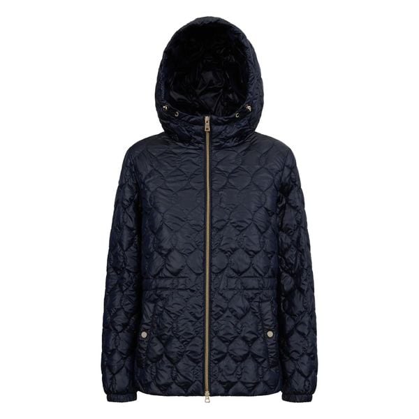 Damska kurtka parka Geox Myluse. Niebieskie kurtki Converse, s, z materiału, bez kaptura. Za 523.50 zł.