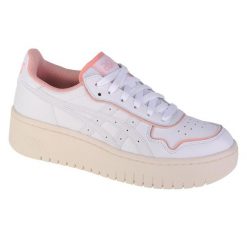 Buty sportowe Sneakersy damskie, ASICS Japan S PF. Białe obuwie sportowe Asics, bez zapięcia, trekkingowe. W wyprzedaży za 340.40 zł.