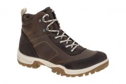 Buty trekkingowe za kostkę damskie Ecco Xpedition III. Brązowe trekkingi ecco, z gumy, za kostkę, trekkingowe. Za 721.90 zł.