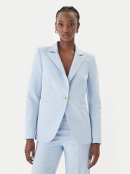 Rinascimento Marynarka CFC0128640003 Błękitny Regular Fit. Niebieskie marynarki i żakiety Rinascimento, s, bez wzorów, z syntetyku. Za 699.99 zł.