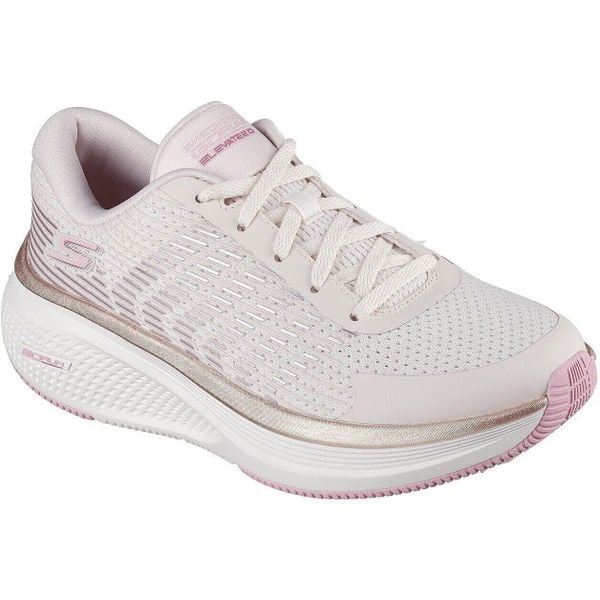 Buty sportowe damskie Skechers Go Run Elevate 2.0. Czerwone obuwie sportowe Skechers, bez zapięcia. Za 390.00 zł.