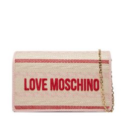 Torebka LOVE MOSCHINO. Czerwone torebki klasyczne Love Moschino, bez wzorów, bez dodatków. Za 369.99 zł.