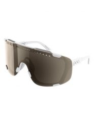 POC Okulary rowerowe "Devour" w kolorze biało-czarnym rozmiar: onesize. Białe okulary przeciwsłoneczne POC, bez wzorów, z tworzywa sztucznego, sportowe. Za 652.95 zł.
