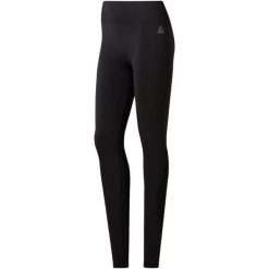 Legginsy damskie Reebok Wor Myt Seamless Tight. Czarne bielizna sportowa Reebok, bez wzorów, z elastanu. Za 157.99 zł.