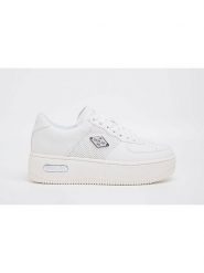 Replay Sneakersy w kolorze białym rozmiar: 36. Białe trampki Replay, bez wzorów, bez zapięcia. Za 217.99 zł.