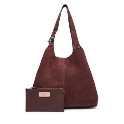 Torebka Coccinelle. Czerwone shopper Coccinelle, bez wzorów, bez dodatków. Za 1,399.00 zł.