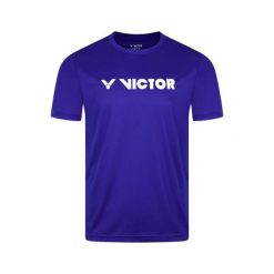 Koszulka sportowa unisex VICTOR T-43104 B r. M. Niebieskie koszulki sportowe Victor, bez wzorów, bez ramiączek. Za 89.99 zł.