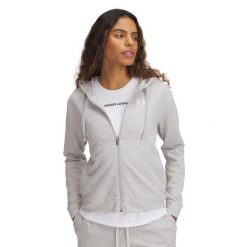 Damska bluza zapinana na zamek Under Armour Rival Terry. Białe bluzy Under Armour, xs, bez wzorów, z materiału, z kapturem. Za 276.50 zł.