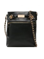 Monnari Torebka BAG1330-020 Czarny. Czarne torebki klasyczne Monnari, bez wzorów, ze skóry, bez dodatków. Za 149.99 zł.