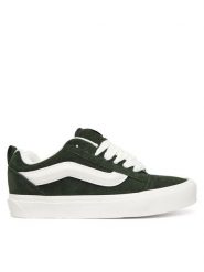 Vans Tenisówki Knu Skool VN000D22EMU1 Czarny. Czarne trampki Vans, bez wzorów, ze skóry, bez zapięcia. Za 429.99 zł.