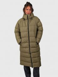 Brunotti Płaszcz zimowy "Bigsur" w kolorze khaki rozmiar: M. Brązowe płaszcze Brunotti, na zimę, m, bez wzorów, z puchu, bez kaptura. Za 291.25 zł.