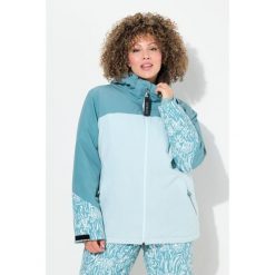 Damskie Kurtka funkcyjna HYPRAR wodoodporna osłona przeciwśnieżna kaptur. Zielone kurtki narciarskie Ulla Popken, plus size, bez wzorów, z elastanu, bez kaptura, narciarskie. Za 799.99 zł.