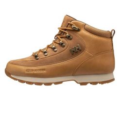 Buty zimowe damskie Helly Hansen THE FORESTER. Brązowe obuwie sportowe Helly Hansen, na zimę, z materiału, za kostkę, bez zapięcia, trekkingowe. Za 686.00 zł.