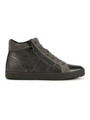 Geox Sneakersy "Blomiee" w kolorze szarym rozmiar: 40. Szare trampki Geox, bez wzorów, z gumy, za kostkę, bez zapięcia. Za 204.48 zł.