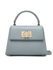 Furla Torebka 1927 WB00109 ARE000 55000 Szary. Szare torebki klasyczne Furla, bez wzorów, ze skóry, bez dodatków. Za 1,399.00 zł.