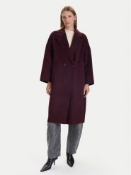 ViCOLO Płaszcz wełniany TF0003 Bordowy Regular Fit. Czerwone płaszcze ViCOLO, na zimę, m, bez wzorów, z syntetyku, bez kaptura. Za 1,079.00 zł.