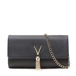 Torebka Valentino. Niebieskie kopertówki Valentino, bez wzorów, bez dodatków. Za 199.99 zł.