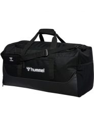 Torba sportowa Hummel Lead. Czarne torby na ramię Hummel, bez wzorów, z materiału, sportowe, na ramię, bez dodatków. Za 302.50 zł.