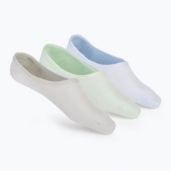 Skarpety damskie SKECHERS Non Terry No Show Liner 3. Niebieskie skarpety Skechers, bez wzorów, z elastanu. Za 29.99 zł.