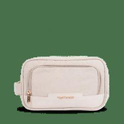 Kosmetyczka KISKADEE BEIGE. Brązowe kufry i kosmetyczki Wings, bez wzorów, z materiału, duże, bez dodatków. Za 59.90 zł.